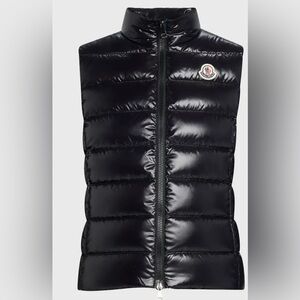 Moncler Shiny Black Jacket